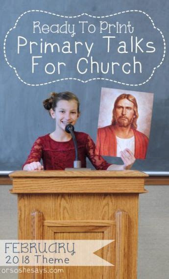 charity lds talks|lds primary talks for children.